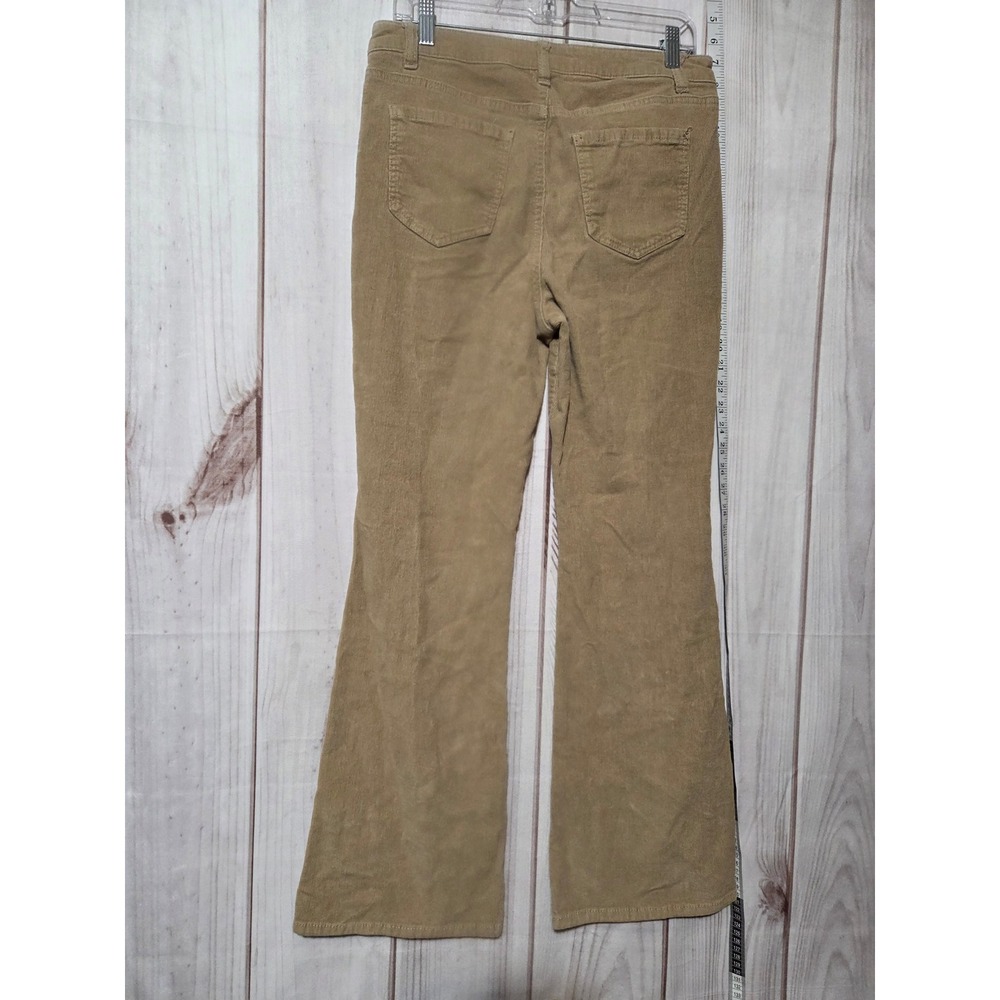 Blue Spice Women's Size 13 Corduroy High Waist Flare Pants Tan‎ Beige